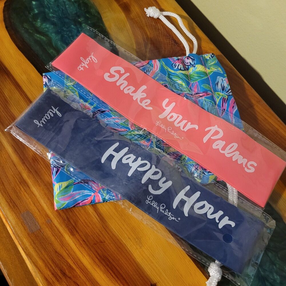 Lilly Pulitzer Resistance bands